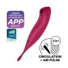 Satisfyer Twirling Pro Connect App dark red - masażer łechtaczki (czerwony)